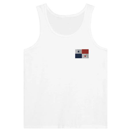 Débardeur drapeau panama en broderie - pixelformaflag