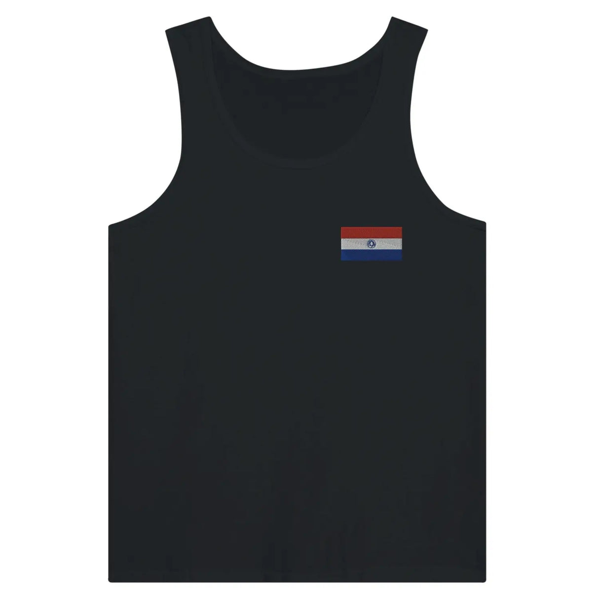 Débardeur drapeau paraguay en broderie - pixelformaflag