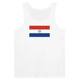 Débardeur drapeau paraguay tissu léger filé à l’anneau