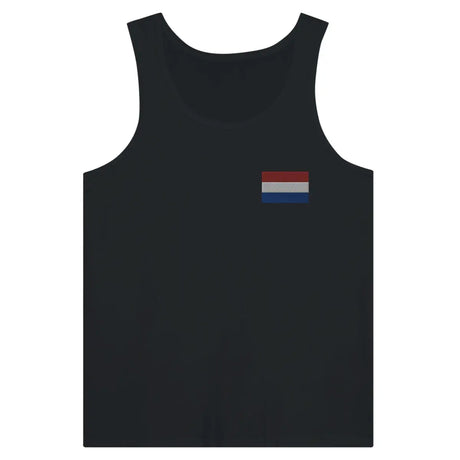 Débardeur drapeau pays-bas en broderie - pixelformaflag