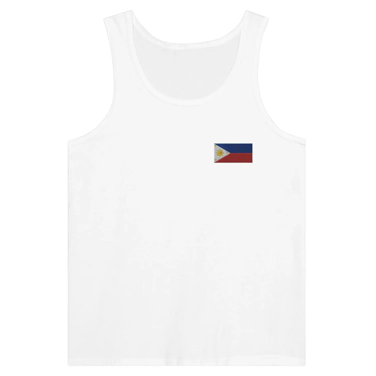 Débardeur drapeau philippines en broderie - pixelformaflag