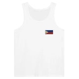 Débardeur drapeau philippines en broderie - pixelformaflag