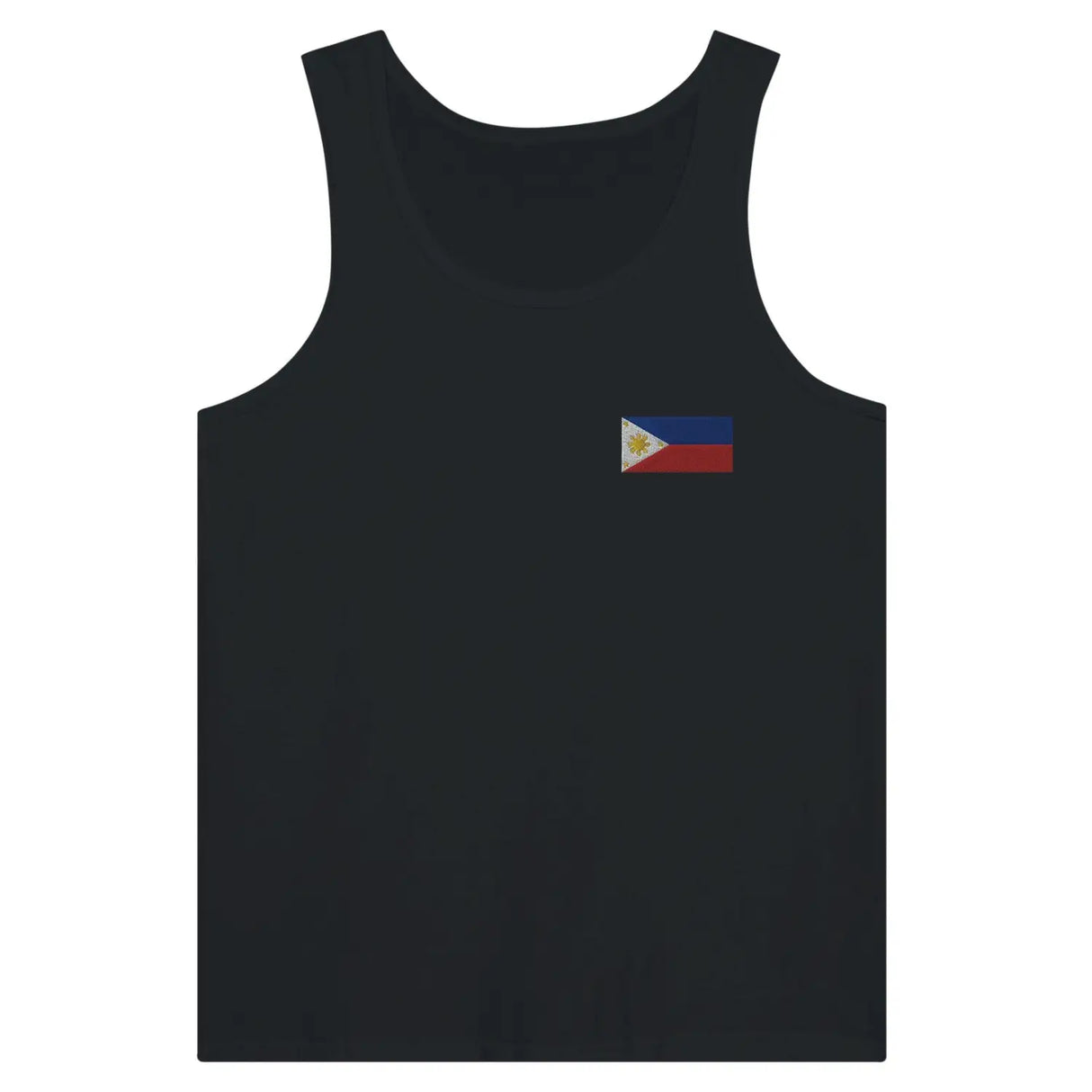 Débardeur drapeau philippines en broderie - pixelformaflag