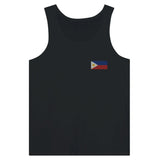 Débardeur drapeau philippines en broderie - pixelformaflag