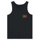 Débardeur drapeau portugal en broderie - pixelformaflag