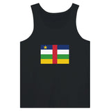Débardeur drapeau république centrafricaine tissu léger