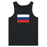 Débardeur drapeau russie tissu léger douceur supérieure