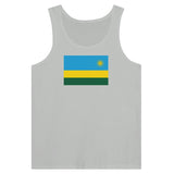 Débardeur drapeau rwanda tissu léger douceur supérieure