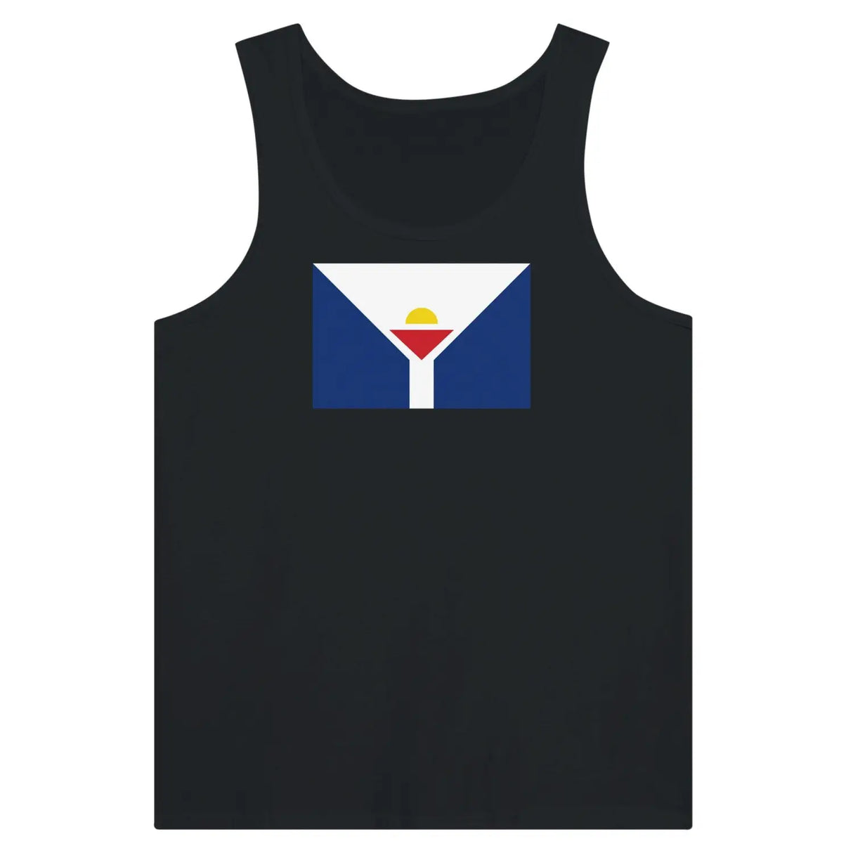 Débardeur drapeau saint-martin - pixelformaflag