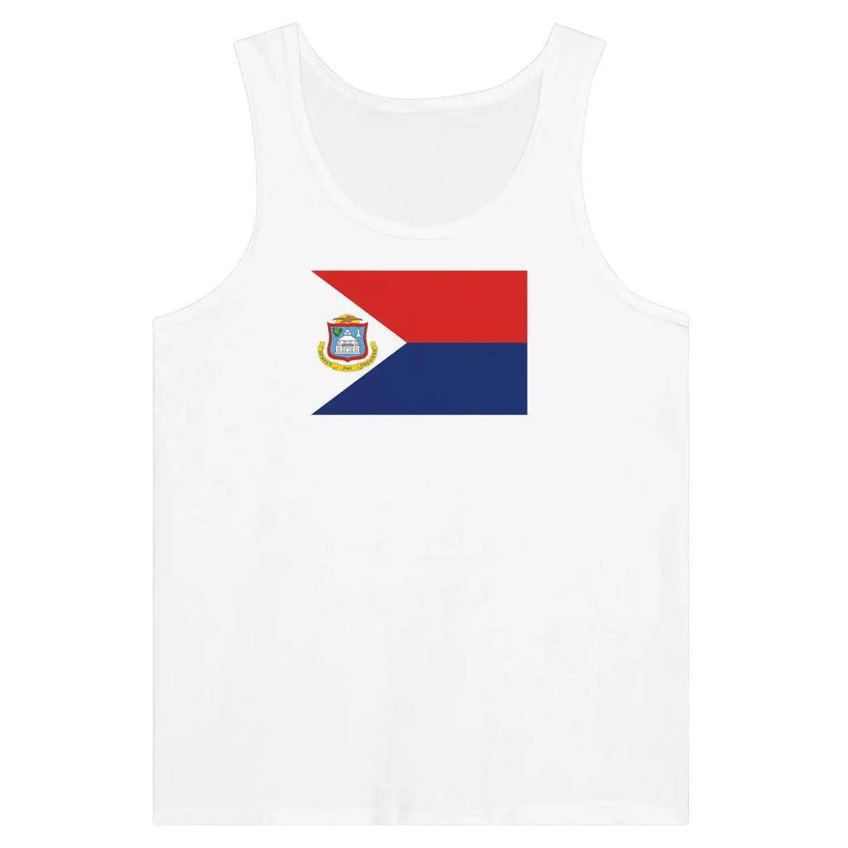 Débardeur drapeau saint-martin - pixelformaflag