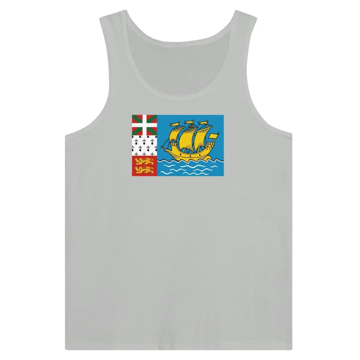 Débardeur drapeau saint-pierre-et-miquelon - pixelformaflag