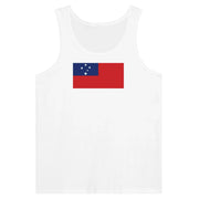 Débardeur drapeau samoa tissu léger imprimé confortable