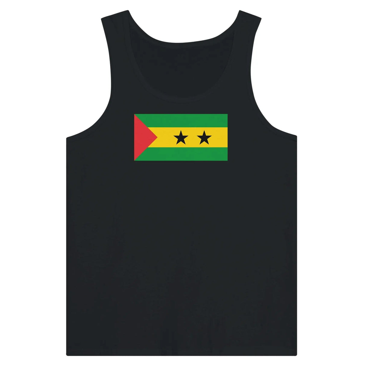 Débardeur drapeau sao tomé-et-principe tissu léger