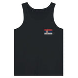 Débardeur drapeau serbie en broderie - pixelformaflag