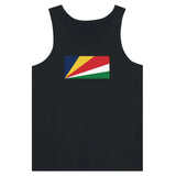 Débardeur drapeau seychelles tissu léger couleur vive