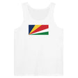 Débardeur drapeau seychelles tissu léger couleur vive