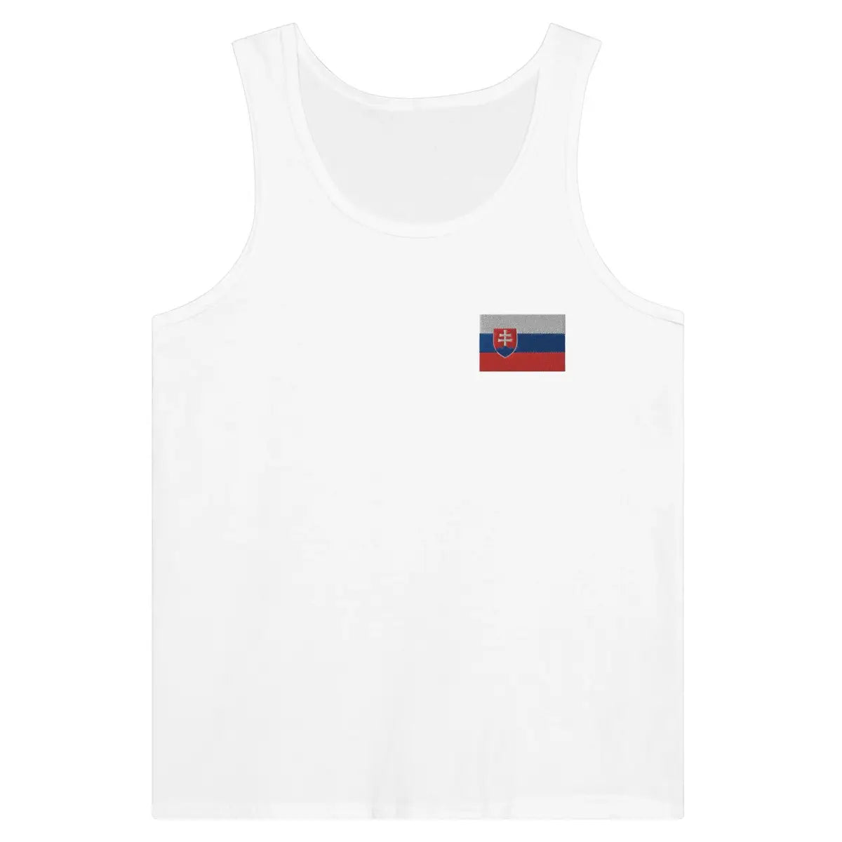 Débardeur drapeau slovaquie en broderie - pixelformaflag