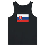 Débardeur drapeau slovaquie tissu léger confortable
