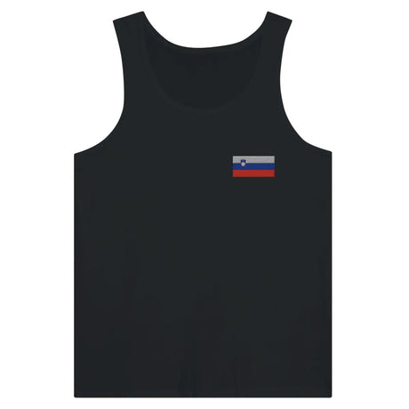 Débardeur drapeau slovénie en broderie - pixelformaflag