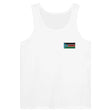 Débardeur drapeau soudan du sud broderie tissu léger
