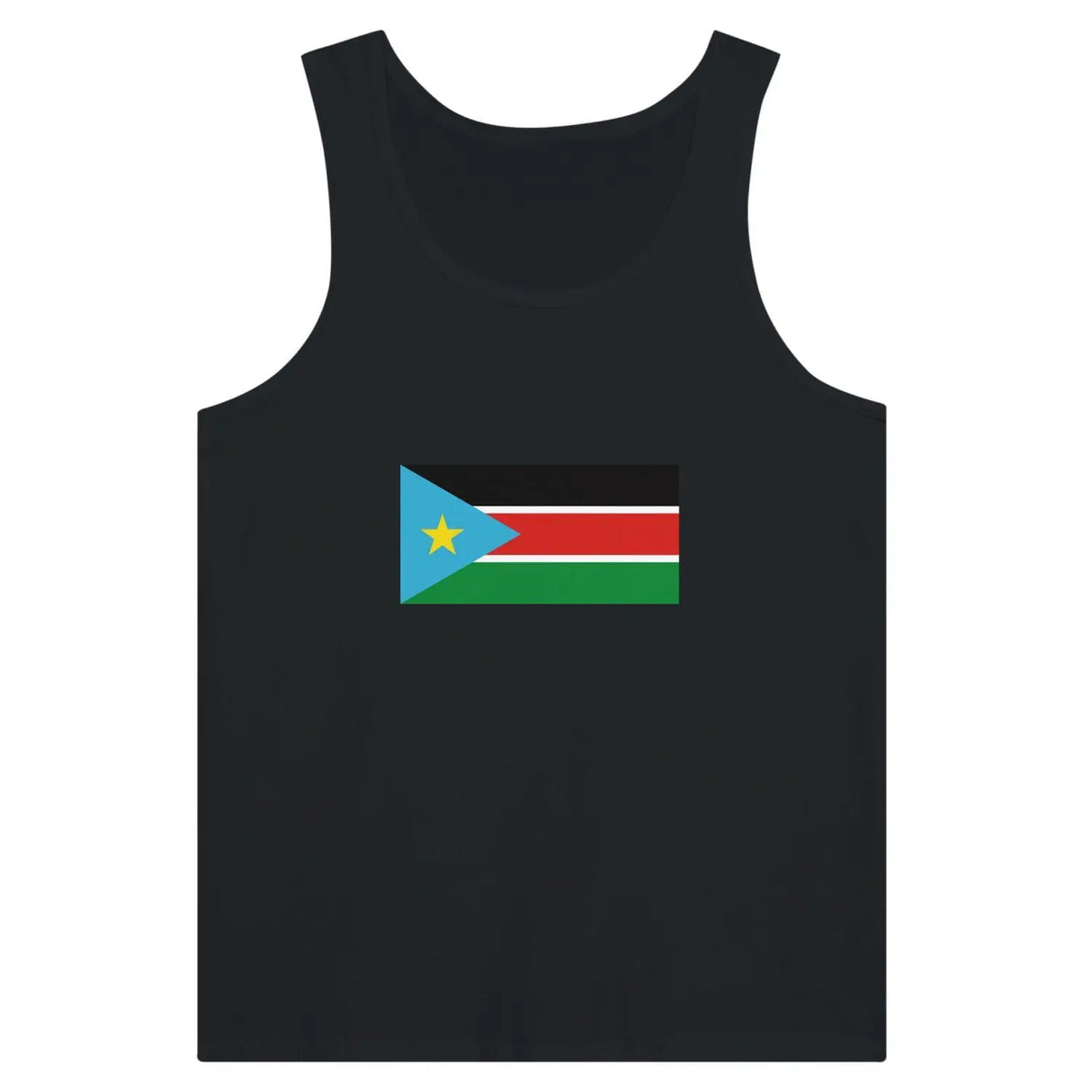 Débardeur drapeau soudan du sud - pixelformaflag