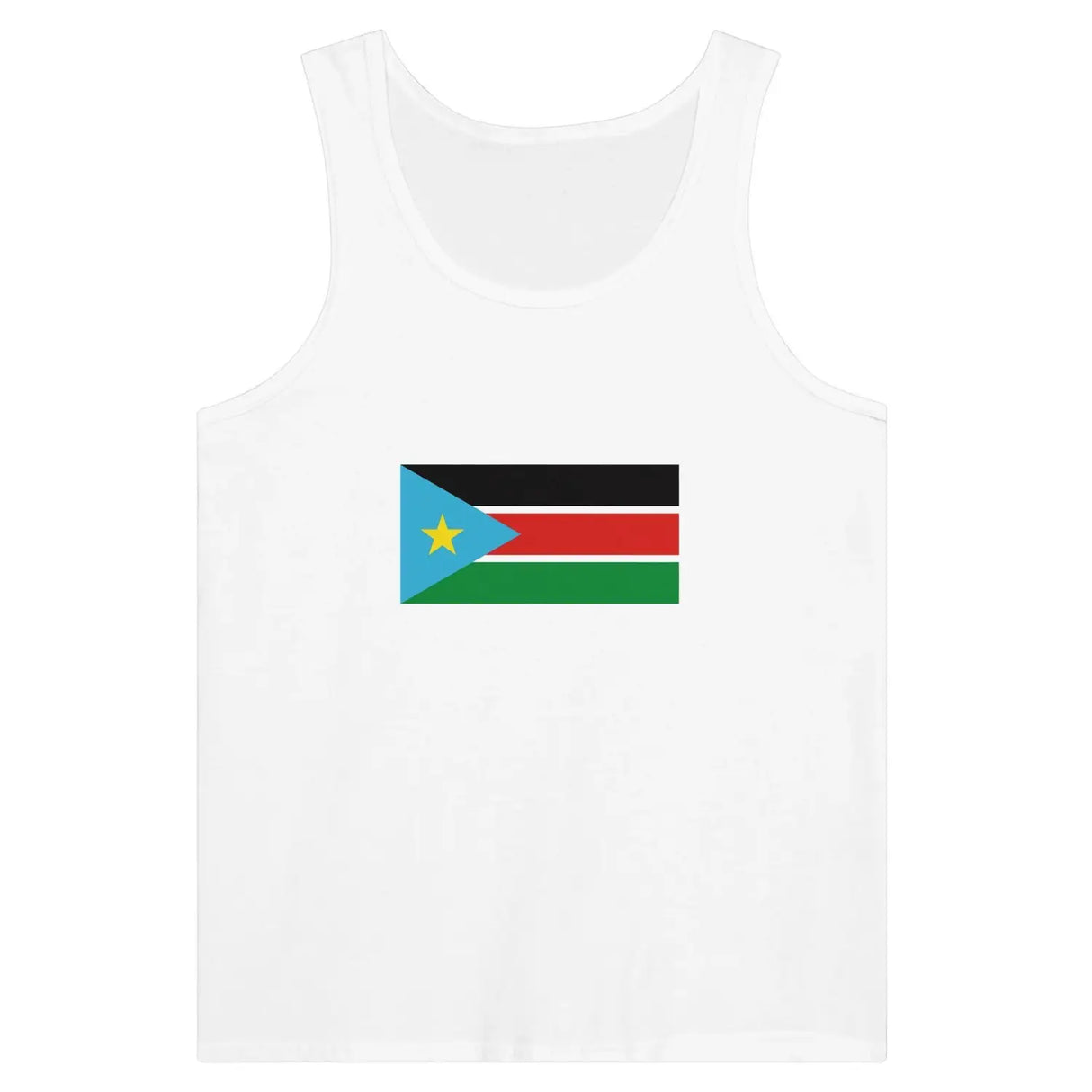 Débardeur drapeau soudan du sud - pixelformaflag