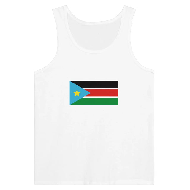 Débardeur drapeau soudan du sud - pixelformaflag