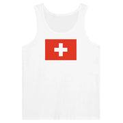 Débardeur drapeau suisse tissu léger douceur supérieure