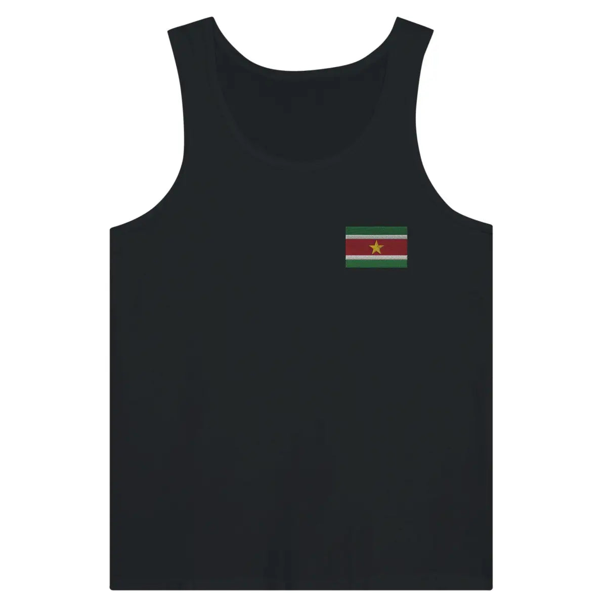 Débardeur drapeau suriname en broderie - pixelformaflag