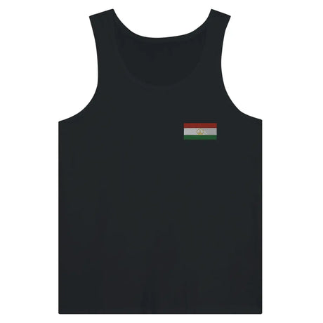Débardeur drapeau tadjikistan en broderie - pixelformaflag