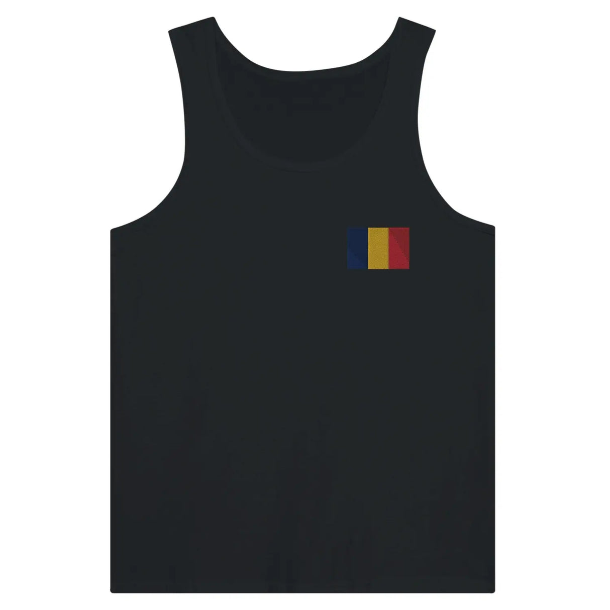 Débardeur drapeau tchad en broderie - pixelformaflag