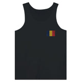 Débardeur drapeau tchad en broderie - pixelformaflag