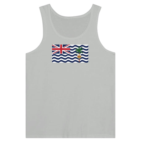Débardeur drapeau territoire britannique tissu léger stylé