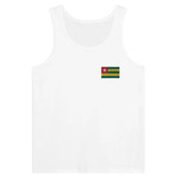 Débardeur drapeau togo en broderie - pixelformaflag