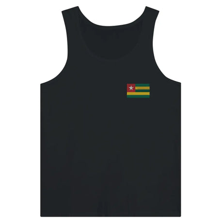 Débardeur drapeau togo en broderie - pixelformaflag