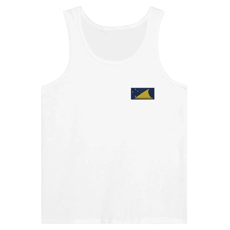 Débardeur drapeau tokelau en broderie - pixelformaflag