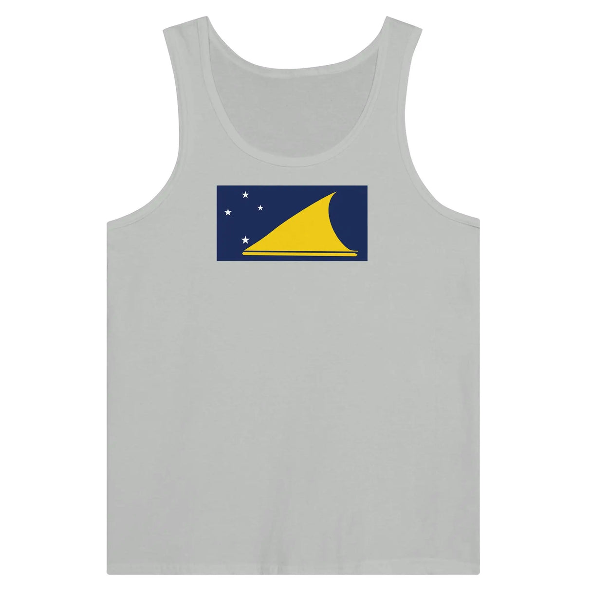 Débardeur drapeau tokelau tissu léger filé à l’anneau