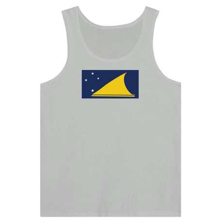 Débardeur drapeau tokelau tissu léger filé à l’anneau