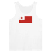 Débardeur drapeau tonga tissu léger filé à l’anneau