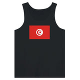 Débardeur drapeau tunisie tissu léger douceur supérieure