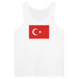 Débardeur drapeau turquie tissu léger douceur supérieure