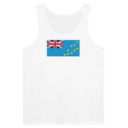 Débardeur drapeau tuvalu tissu léger confortable couleur