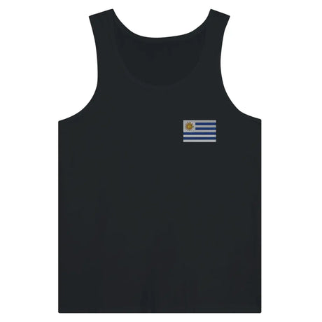 Débardeur drapeau uruguay en broderie - pixelformaflag
