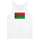 Débardeur drapeau vanuatu tissu léger filé à l’anneau