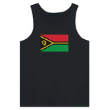Débardeur drapeau vanuatu tissu léger filé à l’anneau