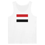 Débardeur drapeau yémen tissu léger imprimé confortable