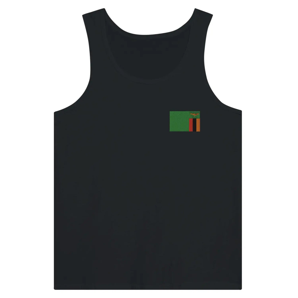 Débardeur drapeau zambie en broderie - pixelformaflag