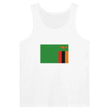 Débardeur drapeau zambie - pixelformaflag