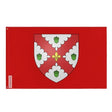 Drapeau acton vale polyester résistant avec œillets à gauche