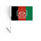 Drapeau adhésif afghanistan en polyester - pixelforma